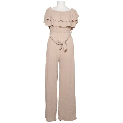 Jumpsuit (Beige) from New Collection Elastane, Polyester, Viscose