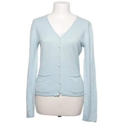 Cardigan (Blauw) van Gaddi's Kasjmier, Zijde