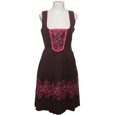 Dirndl (Brun, Rosa) från Almenrausch Bomull