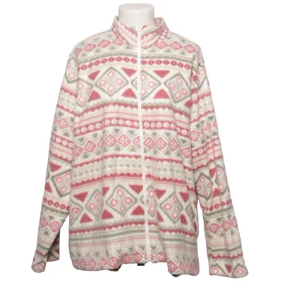 Fleecejacka (Vit, Röd, Grön) från Alfred Dunner Polyester