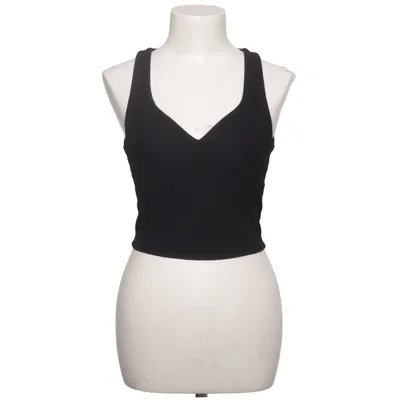 Crop top (Zwart) van Melting Stockholm