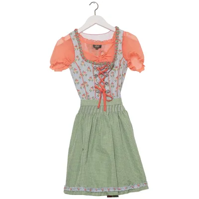 Dirndl (Blå, Grön, Orange, Flerfärgad) från Wiesnkönig Bomull, Polyester