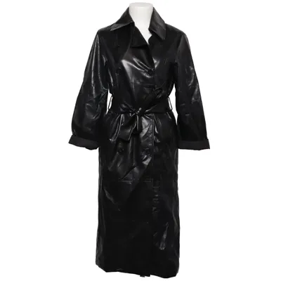 Trenchcoat (Svart) från H&M Polyester, Polyuretan