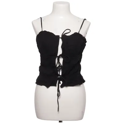 Tank Top (Black) from Divided by H&M Linen, Viscose