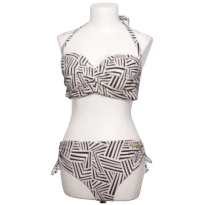 Bikini (Zwart, Wit) van MixKini Elastaan, Polyamide