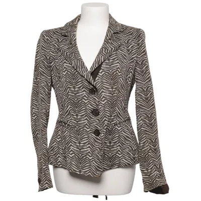 Blazer (Black, White, Multicolored) from Armani Collezioni