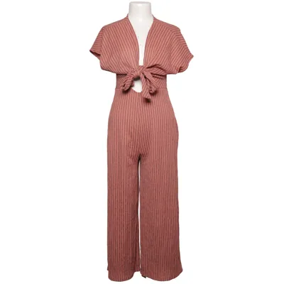 Jumpsuit (Brown) from Pull & Bear Elastane, Polyester