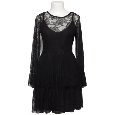 Dress (Black) from Reserved Polyester