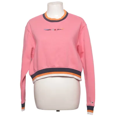 Sweatshirt (Pink) von Tommy Hilfiger Jeans Baumwolle, Polyester