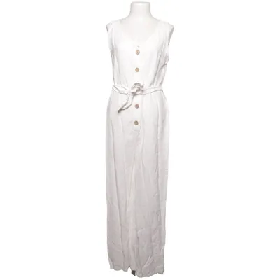 Byxdress (Vit) från Mango Casual Bomull, Polyester, Viskos