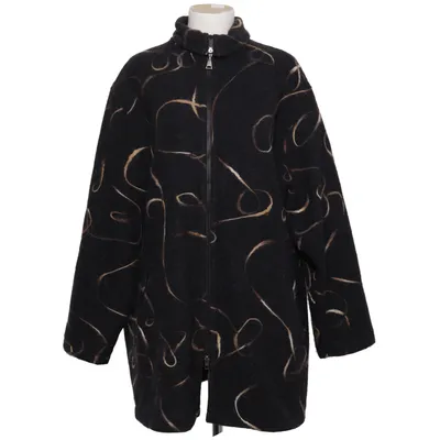Coat (Gray, Multicolored) from Mona Lisa Acetate, Polyester, Wool