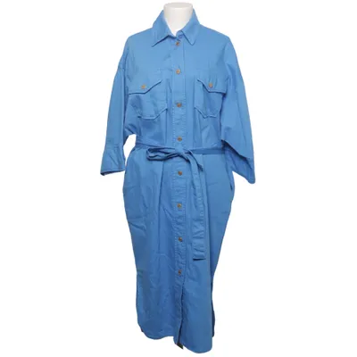 Shirt dress (Blue) from Essentiel Antwerp Cotton