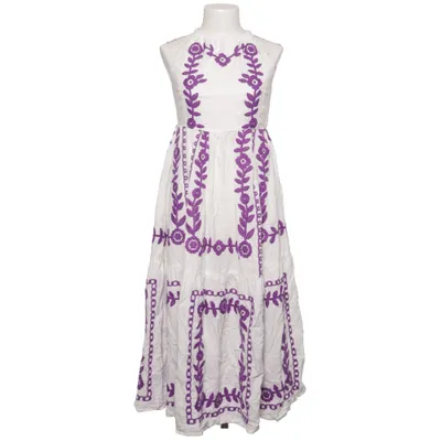 Maxi dress (White, Purple) from Sézane
