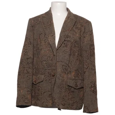 Blazer (Bruin, Goud) van Lebek Collection Polyester