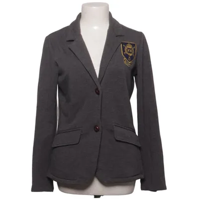 Blazer (Gris) de Ralph Lauren Coton, Élasthane, Polyester, Viscose