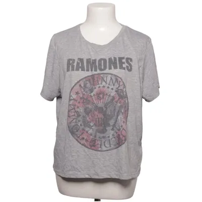 T-shirt (Grå) fra Ramones Polyester, Viscose