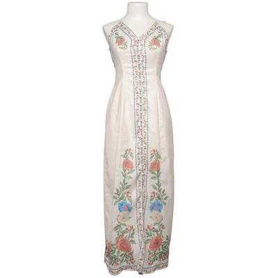 Maxikjole (Beige, Flerfarvet) fra Shein Polyester