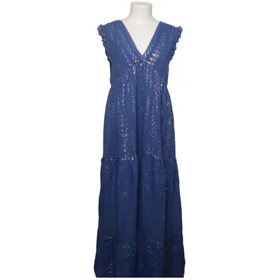 Maxi dress (Blue) from Goa Metallic fiber, Viscose