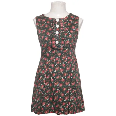 Dress (Green, Multicolored) from Shikha London Cotton