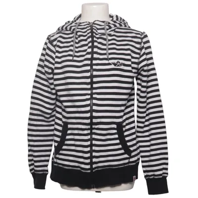 Kapuzenpullover (Schwarz, Weiß) von Derbe Bio-Baumwolle
