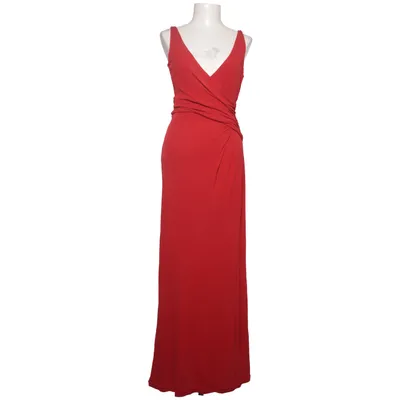 Aftenkjole (Rød) fra Laurèl Polyester, Silke
