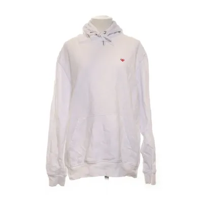 Huvtröja (Vit) från Gossengold Ekologisk bomull, Återvunnen polyester