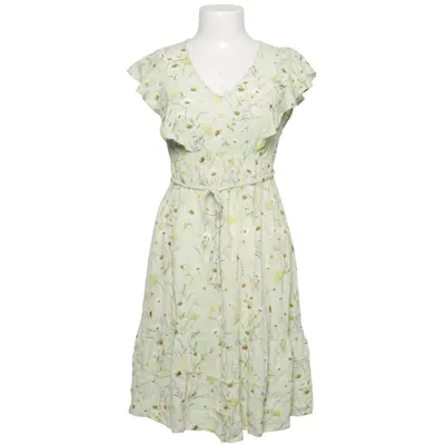 Klänning (Grön, Vit, Gul) från H&M Mama Viskos
