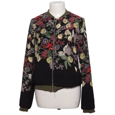 Bomber jacket (Black, Multicolored) from Trf Outerwear Polyester