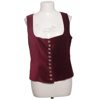 Vest (Red, Black, White) from Almsach Cotton