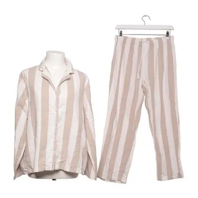 Pyjamasz (Beige, Hvid) fra Åhléns Bomuld