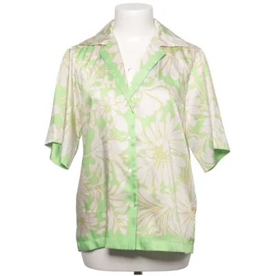 Short sleeve shirt (Green, White) from Sandro Polyester