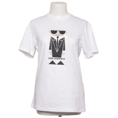 T-shirt (Hvid) fra Karl Lagerfeld Bomuld