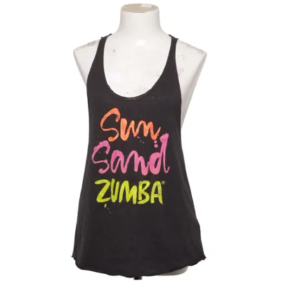 Träningslinne (Svart, Flerfärgad) från Zumba Bomull, Polyester