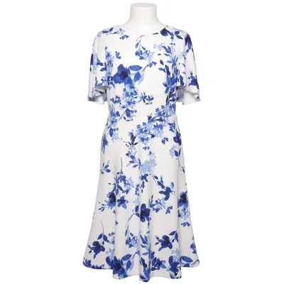 Klänning (Blå, Vit) från Lauren Ralph Lauren Elastan, Polyester