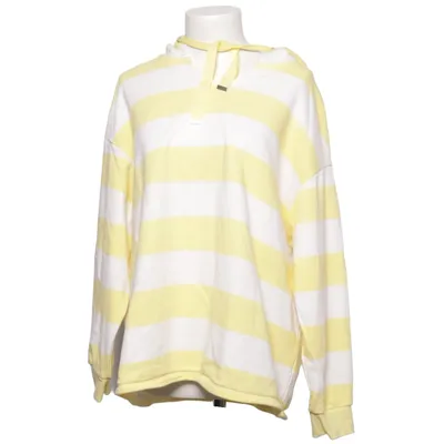 Capuchon sweater (Geel, Wit) van Essentials Organisch katoen, Polyester