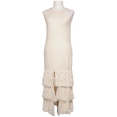 Maxikjole (Beige) fra Zara Bomuld, Elastan