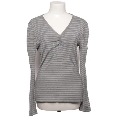 Long sleeve T-shirt (Gray, White, Black) from Michele Boyard Elastane, Polyamide, Polyester