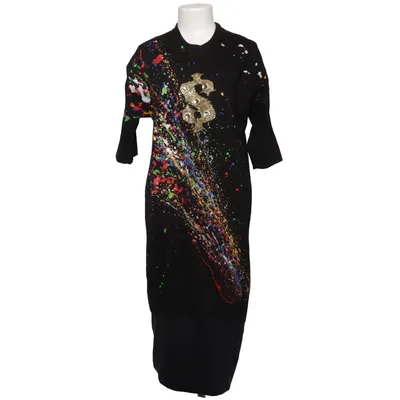 Dress (Black, Multicolored) from Kuz Jeans Cotton