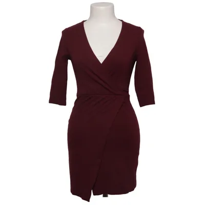 Slå-om-kjole (Rød) fra Topshop Petite Elastan, Polyamid, Viscose