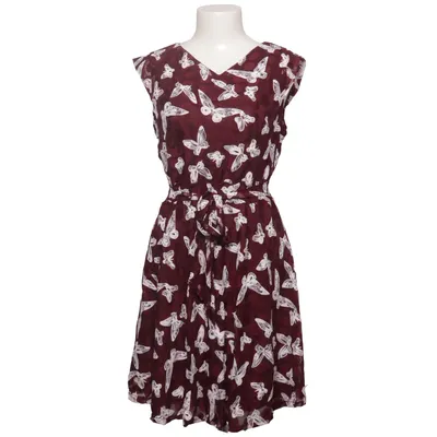 Klänning (Lila, Vit) från Mela London Elastan, Polyester