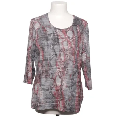 Langærmet t-shirt (Grå, Rød, Sort) fra Laura di Sarpi Elastan, Polyester, Viscose