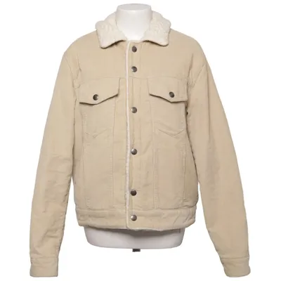 Foret Jeansjakke (Beige, Hvid) fra Sandro Akryl, Bomuld, Polyester, Uld