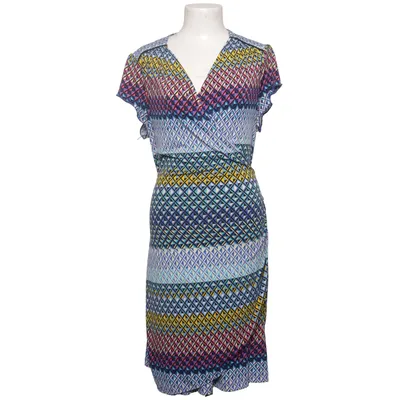 Jurk (Blauw, Meerkleurig) van Uttam Boutique Elastaan, Polyester