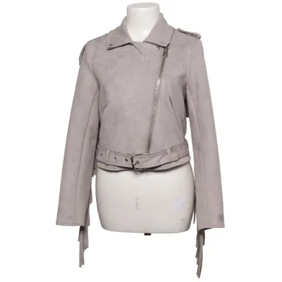 Biker jacket (Gray) from Cherry Koko Elastane, Polyester