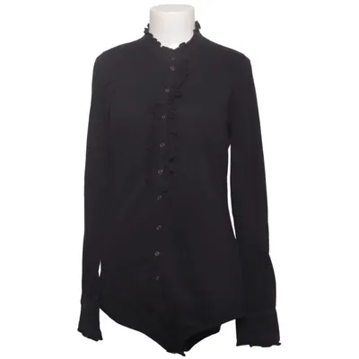 Blouse (Black) from 24 Hours Cotton, Polyester