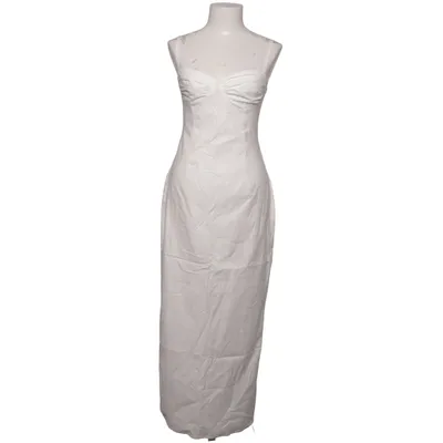 Maxi dress (White) from Reformation Elastane, Organic cotton