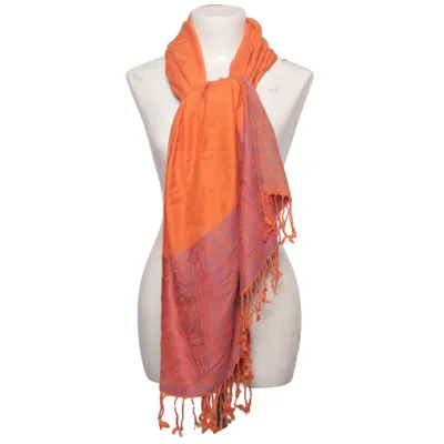 Halstørklæde (Orange, Lilla, Blå) fra Pashmina