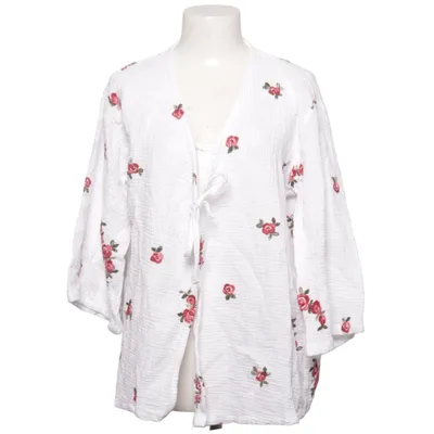 Blouse portefeuille (Blanc, Multicolore) de May