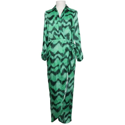 Blousejurk (Groen, Zwart, Meerkleurig) van Mango Polyester