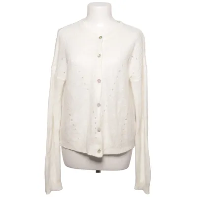 Cardigan (White) from Denim Hunter Acrylic, Mohair, Nylon